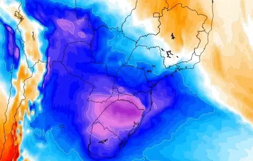 Onda de frio atinge o Brasil
