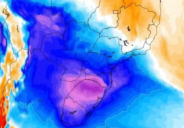 Onda de frio atinge o Brasil