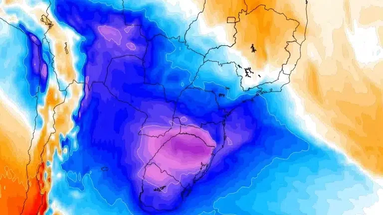 Onda de frio atinge o Brasil