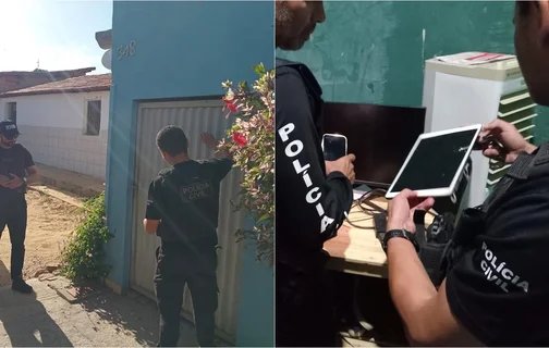 Operação contra investigado por vender e armazenar pornografia infantil