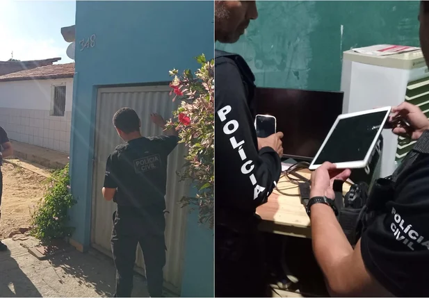 Operação contra investigado por vender e armazenar pornografia infantil