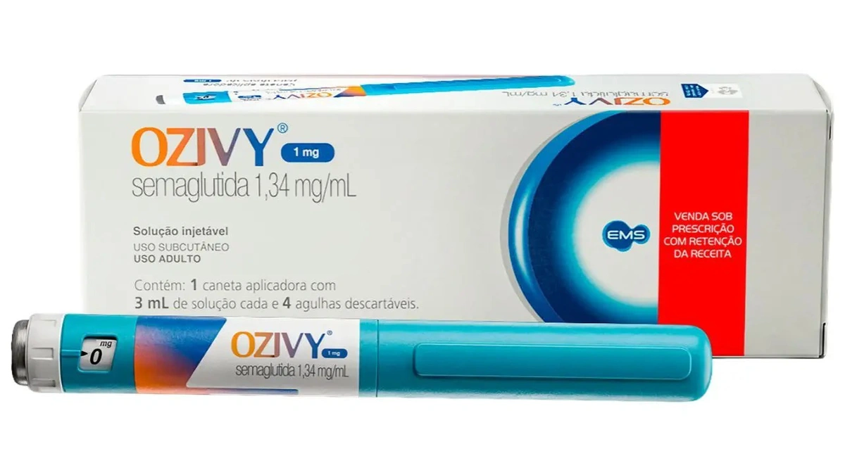 Ozivy chega com preço abaixo do Ozempic.