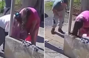 Parto da mulher aconteceu na garagem de casa