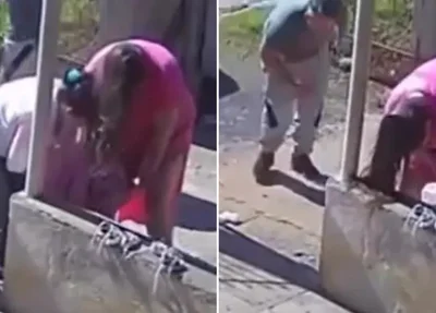 Parto da mulher aconteceu na garagem de casa
