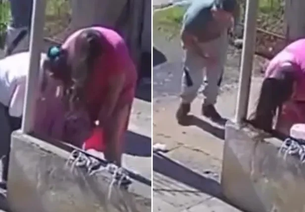 Parto da mulher aconteceu na garagem de casa