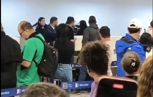 Passageira agride funcionários da Latam