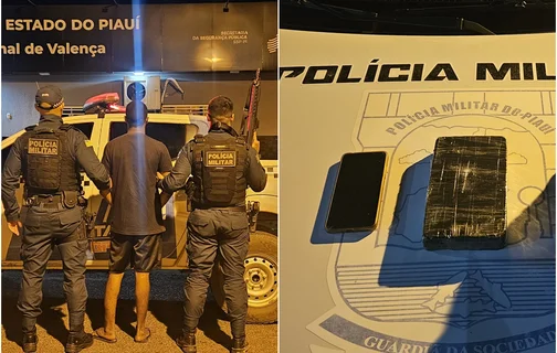 PM apreende cocaína avaliada em R$ 50 mil durante operação em Elesbão Veloso