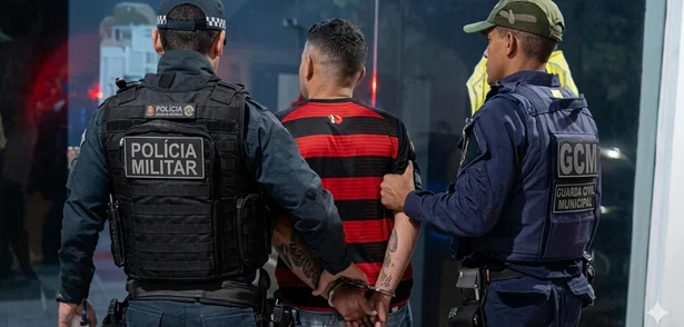 Polícia prende homem acusado de agredir o próprio padrasto