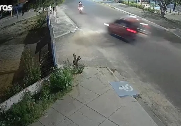 Policial penal Gilvan Furtado e filha são atropelados em Teresina