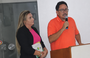 Prefeita Kelly Alencar e o ex-prefeito Walter Alencar