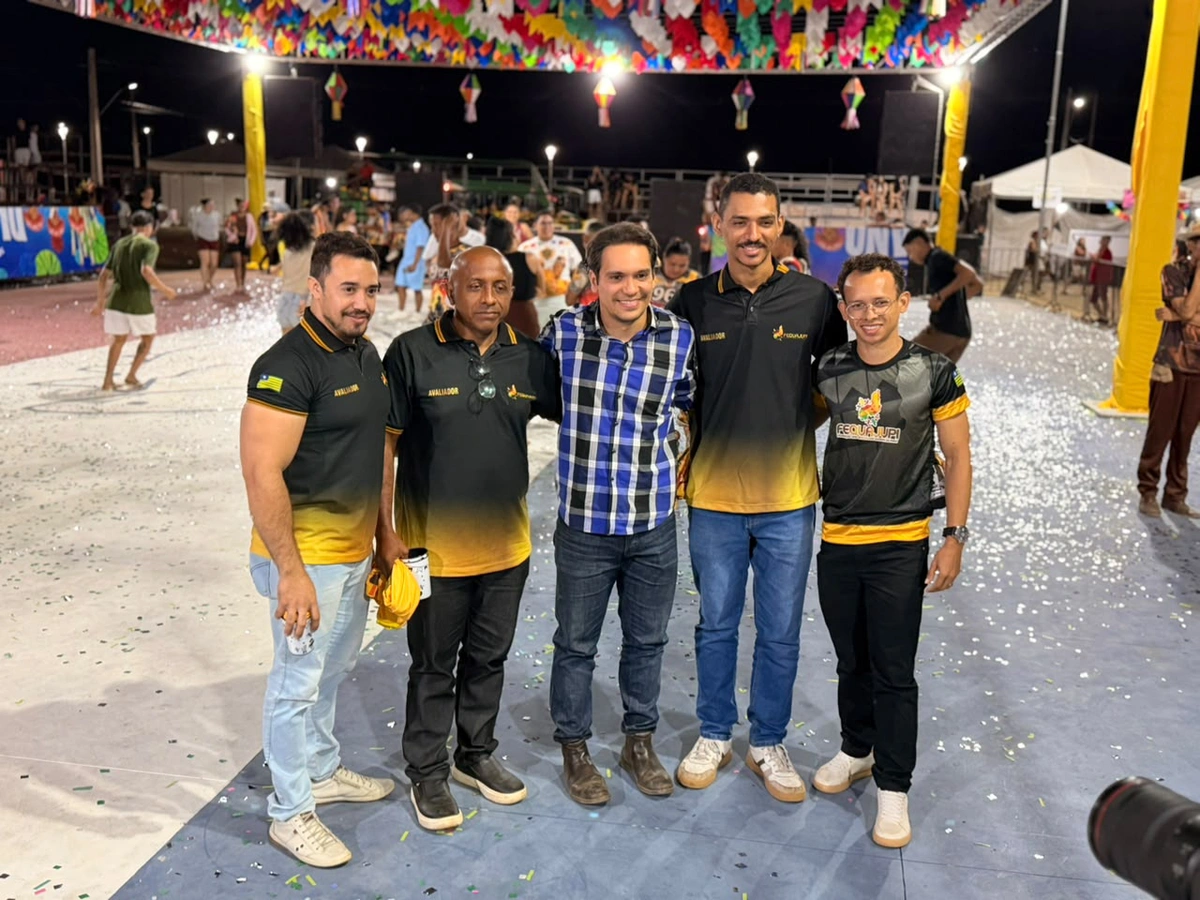 Prefeito Dr. Gilberto Júnior na festa