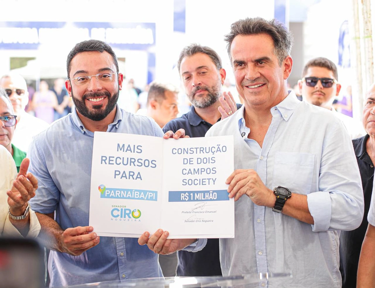 Prefeito Francisco Emanuel e senador Ciro Nogueira