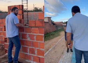 Prefeito Francisco Emanuel visita obras da orla da Lagoa do Bebedouro e da UBS do Dom Rufino