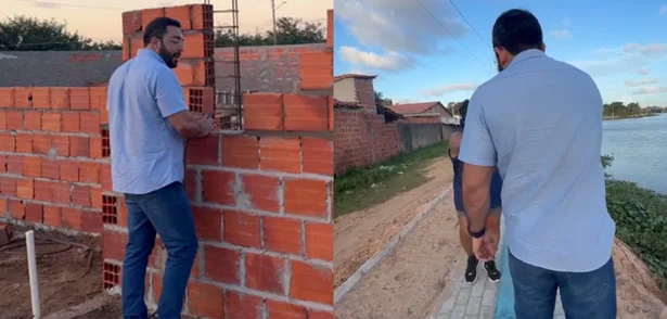 Prefeito Francisco Emanuel visita obras da orla da Lagoa do Bebedouro e da UBS do Dom Rufino