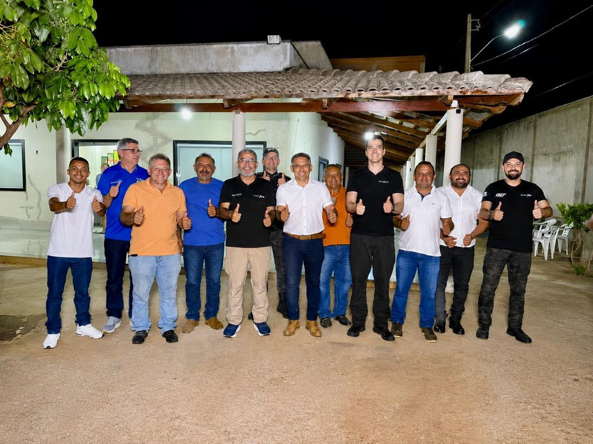 Prefeito Gilson Castro recebe Secretário de Segurança Pública em João Costa