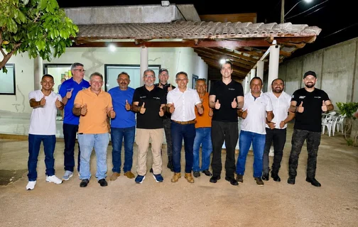 Prefeito Gilson Castro recebe Secretário de Segurança Pública em João Costa