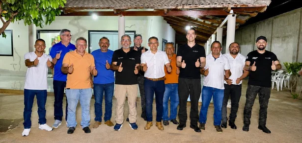 Prefeito Gilson Castro recebe Secretário de Segurança Pública em João Costa