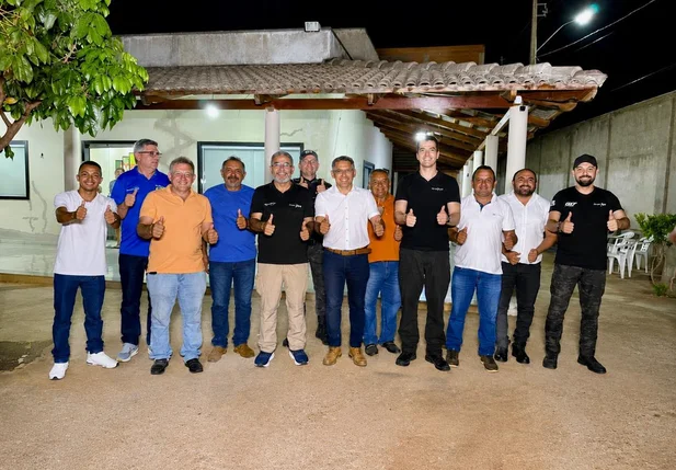 Prefeito Gilson Castro recebe Secretário de Segurança Pública em João Costa