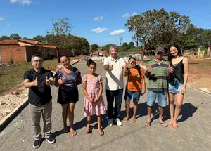 Prefeito Zé Henrique acompanha obras de pavimentação do prolongamento da Avenida Chagas Bandeira
