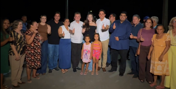 Prefeitura de Campo Maior inaugura pavimentação asfáltica e iluminação da Rua Santa Luzia