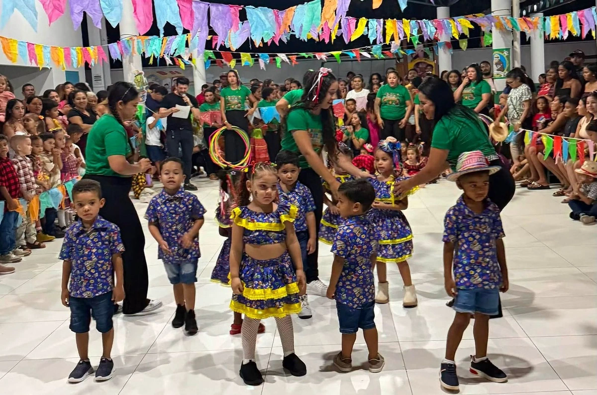 Prefeitura de Esperantina e Secretaria de Educação promovem arraiás nas escolas da Rede Municipal de Ensino