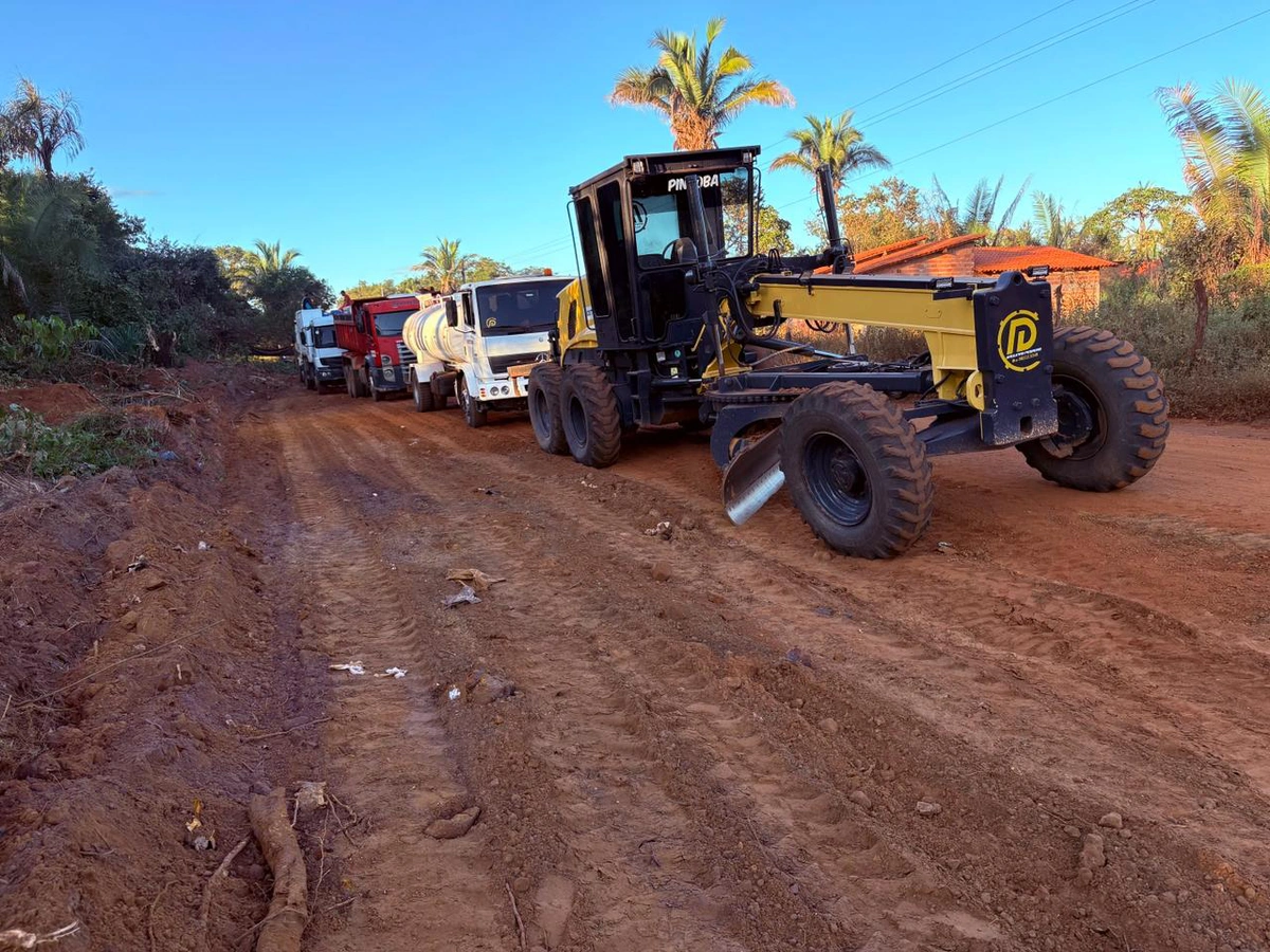 Prefeitura de Esperantina inicia obras de asfaltamento no acesso ao Cemitério Ciganinho