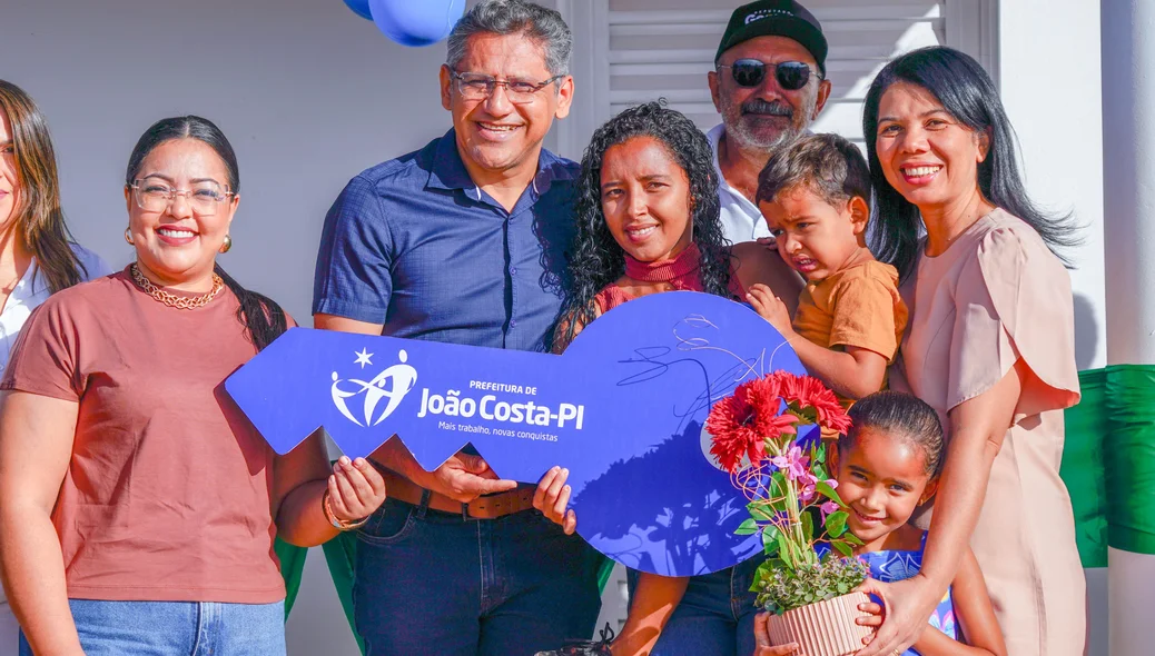 Prefeitura de João Costa entrega mais duas casas do Programa Minha Casa, Minha Vida Rural