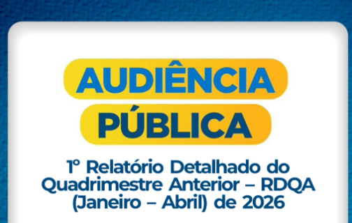 Prefeitura de Pedro II realiza Audiência Pública para apresentação do 1º RDQA de 2026
