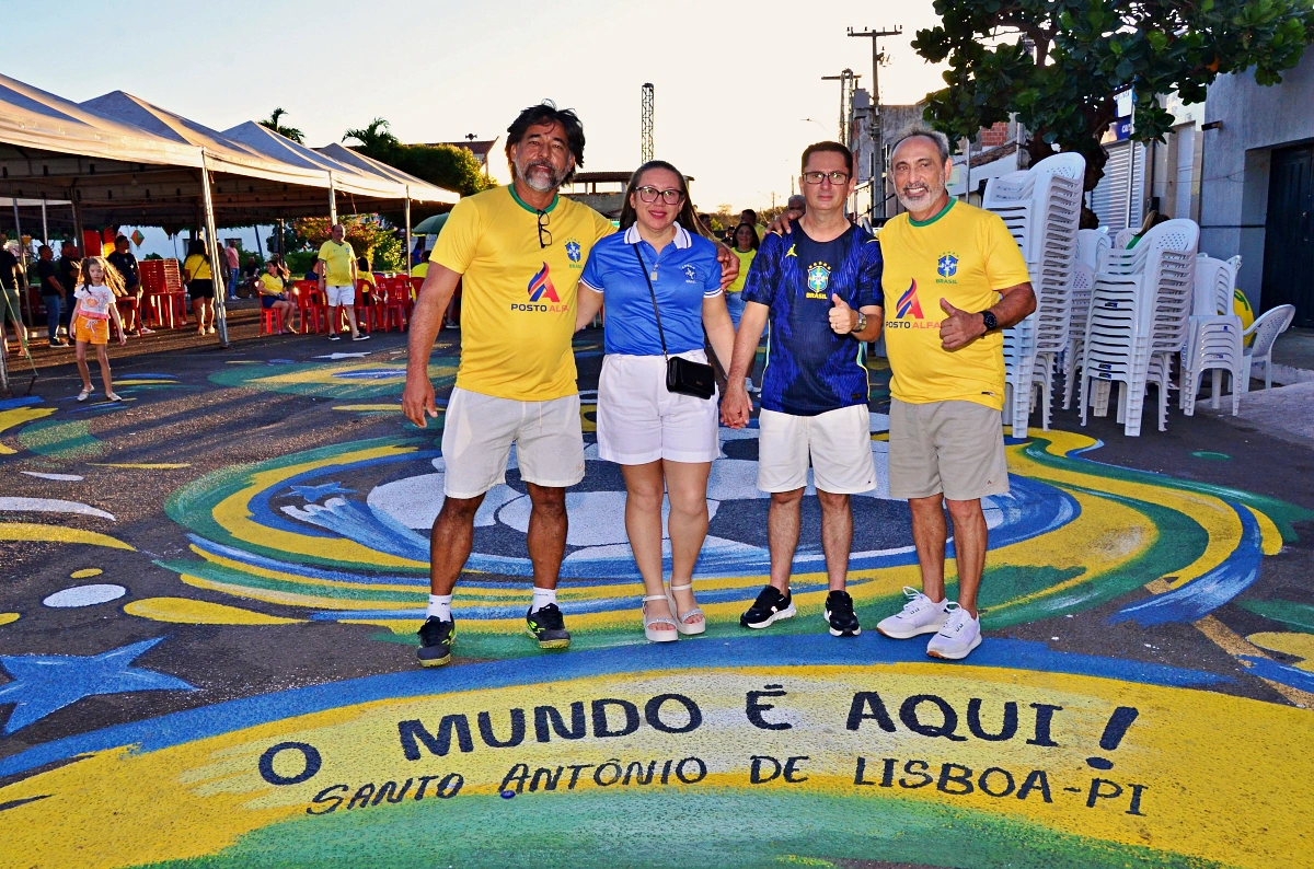 Prefeitura de Santo Antônio de Lisboa prepara estrutura para população acompanhar estreia do Brasil na Copa do Mundo