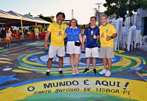 Prefeitura de Santo Antônio de Lisboa prepara estrutura para população acompanhar estreia do Brasil na Copa do Mundo