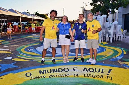 Prefeitura de Santo Antônio de Lisboa prepara estrutura para população acompanhar estreia do Brasil na Copa do Mundo