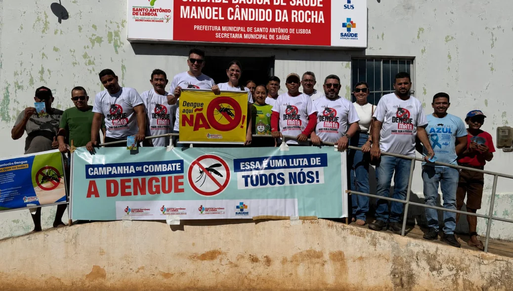 Prefeitura de Santo Antônio de Lisboa reforça ações de combate a dengue