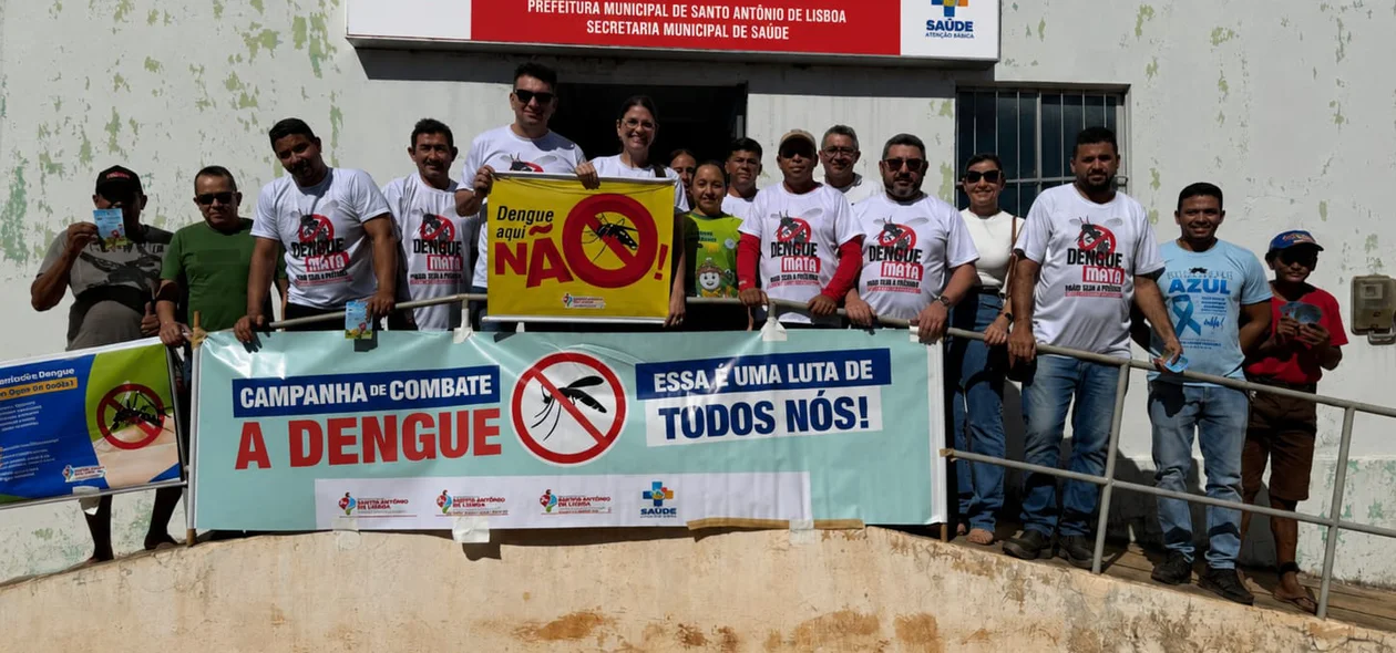 Prefeitura de Santo Antônio de Lisboa reforça ações de combate a dengue