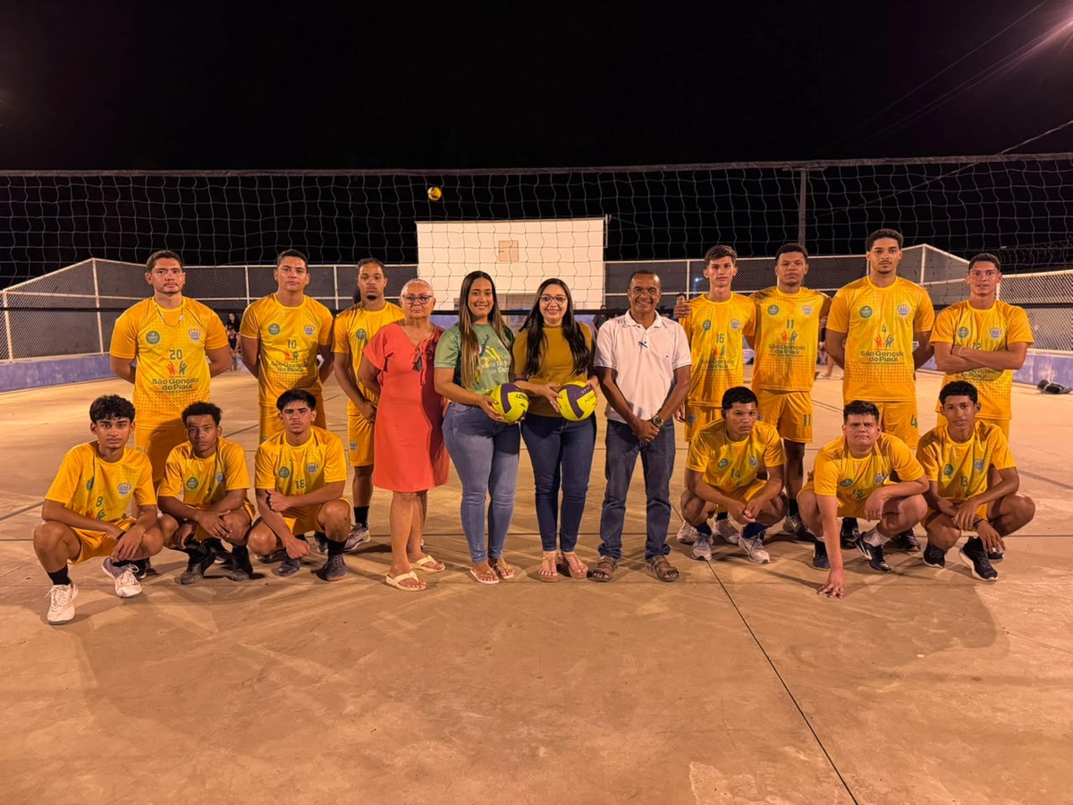 Prefeitura de São Gonçalo do Piauí abre 1ª edição da Liga dos Campeões de Vôlei