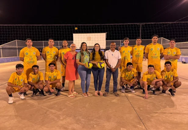 Prefeitura de São Gonçalo do Piauí abre 1ª edição da Liga dos Campeões de Vôlei