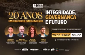 Prefeitura de Timon lança Comitê de Integridade Pública em evento que marca os 20 anos da Controladoria do Município