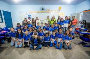 Prefeitura de Timon promove ação de educação ambiental em escola da rede municipal