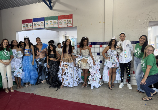 Prefeitura de Uruçuí dá continuidade à Semana do Meio Ambiente com desfile sustentável na Escola Lourdes Cury