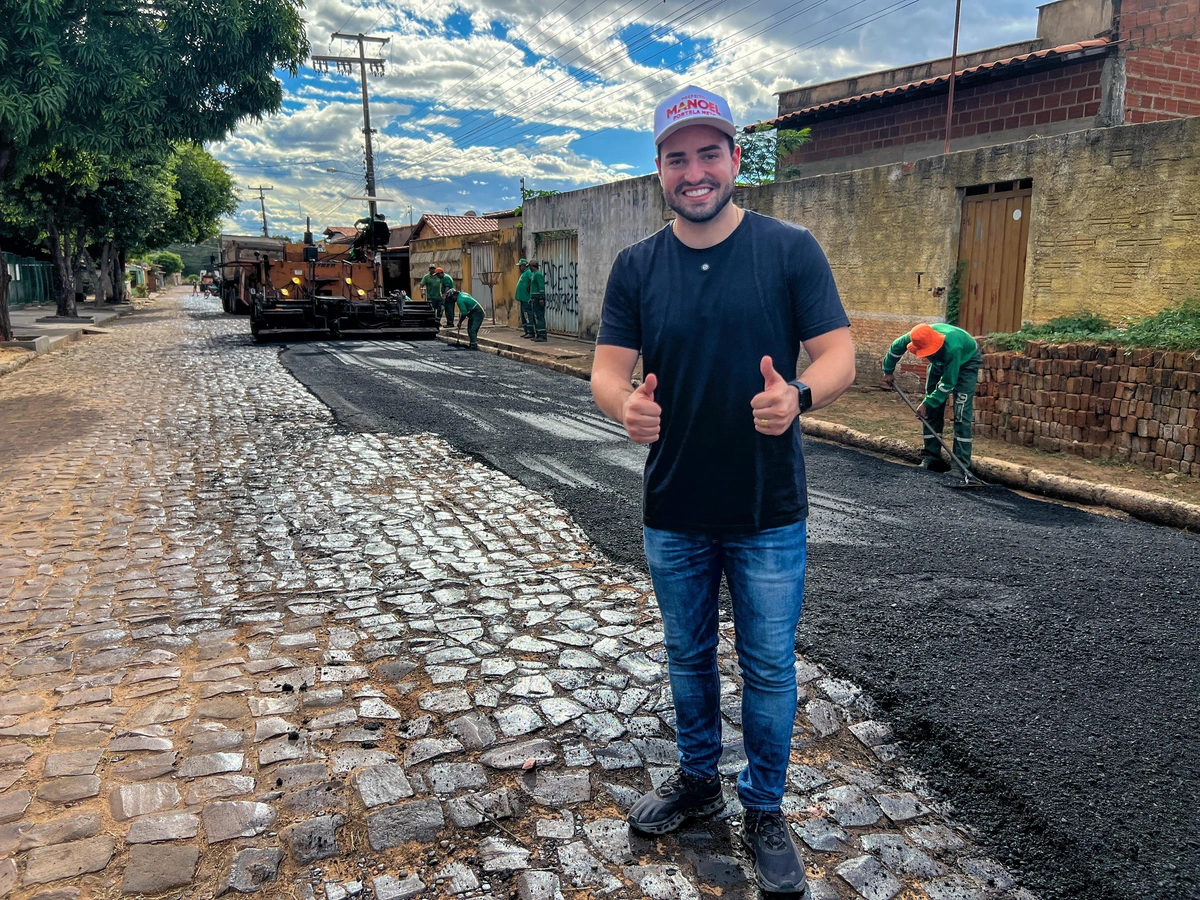 Prefeitura inicia nova etapa de pavimentação asfáltica em Aroazes