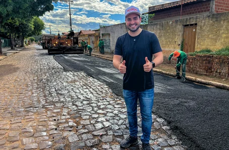 Prefeitura inicia nova etapa de pavimentação asfáltica em Aroazes
