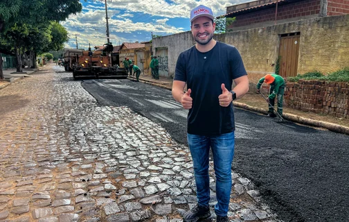 Prefeitura inicia nova etapa de pavimentação asfáltica em Aroazes