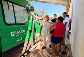 Prefeitura de Uruçuí realiza expedição de documentos e serviços de saúde na Malíça durante os festejos