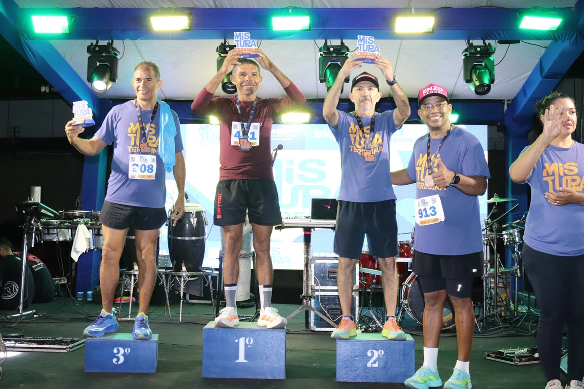 Premiações da corrida