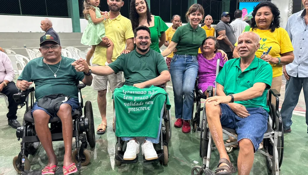 Presentes no lançamento