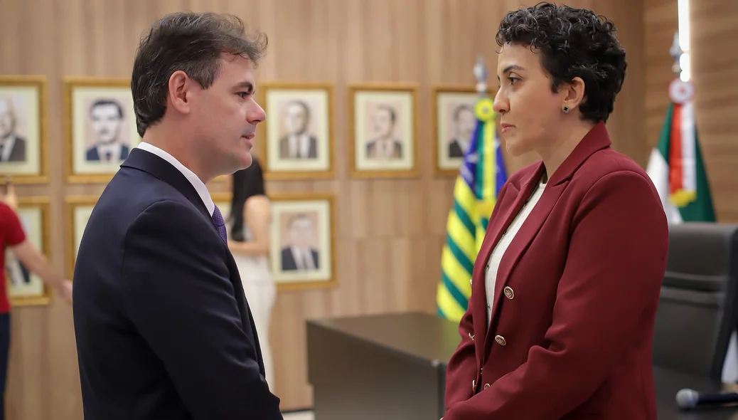 Presidente da Alepi durante cerimônia