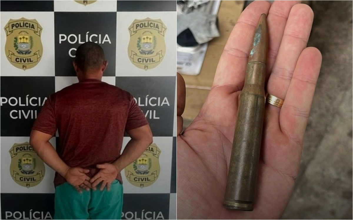 Prisão do acusado de vender armas ilegalmente