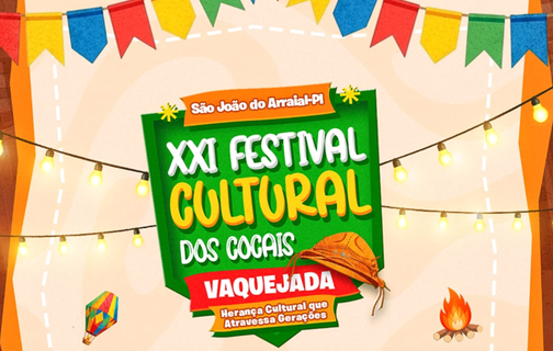 Programação XXI Festival Cultural dos Cocais