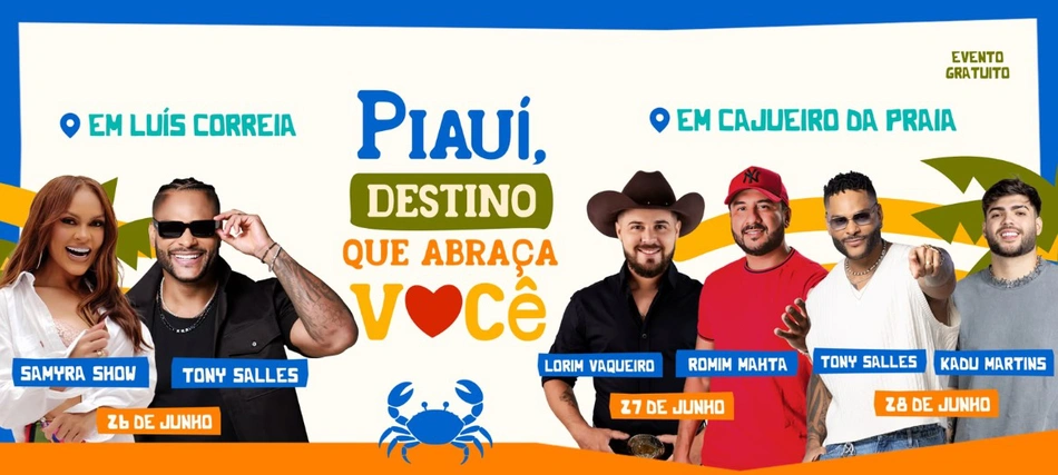 Projeto “Piauí, Destino que Abraça Você”