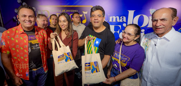Rafael Fonteles participa do Festival de Inverno de Pedro II