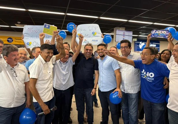 Recepção ao deputado Júlio Arcoverde
